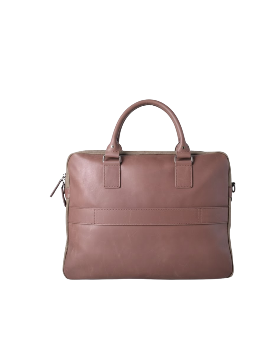 Normandy Men's Briefcase | Fatigue Washed Canvas