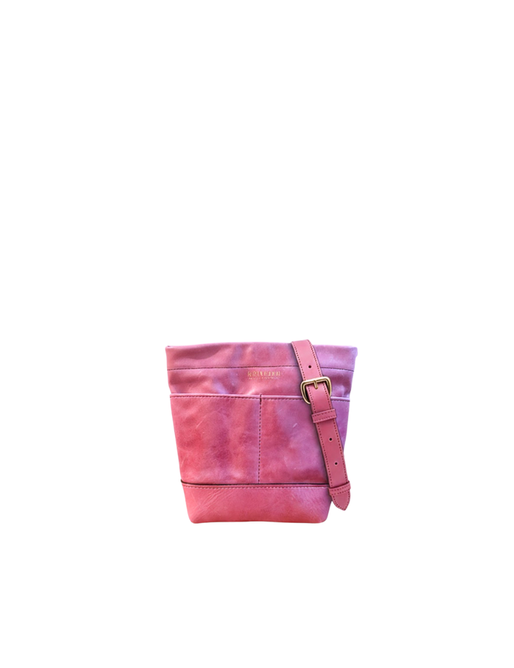 Betsy Bucket Bag | Pink Leather