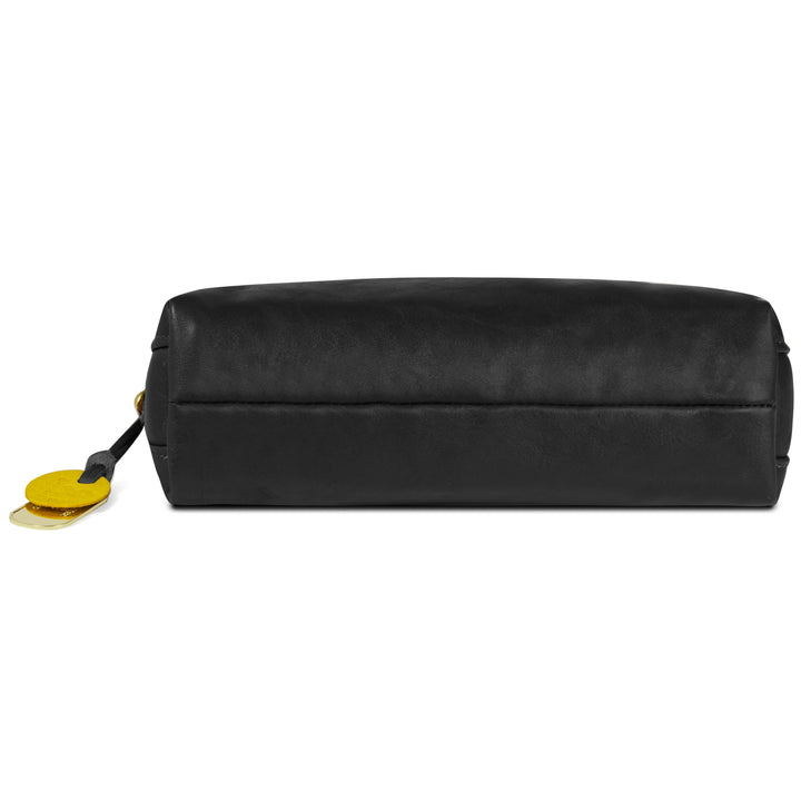 Hopper | Space Black Leather Crossbody