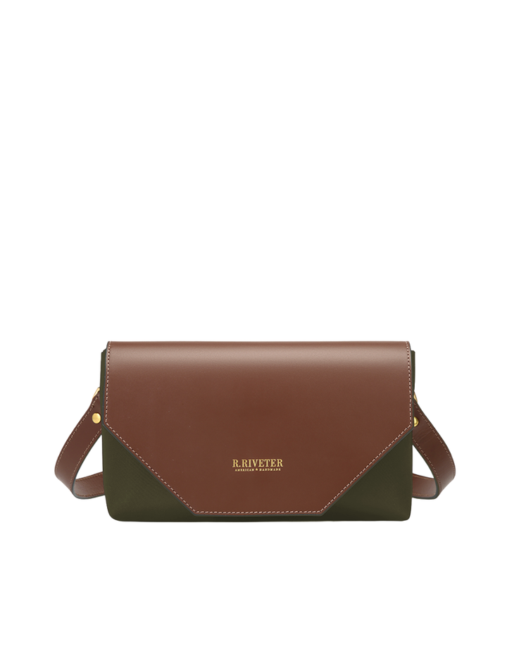 Patton | Fatigue Nylon + Brown Leather