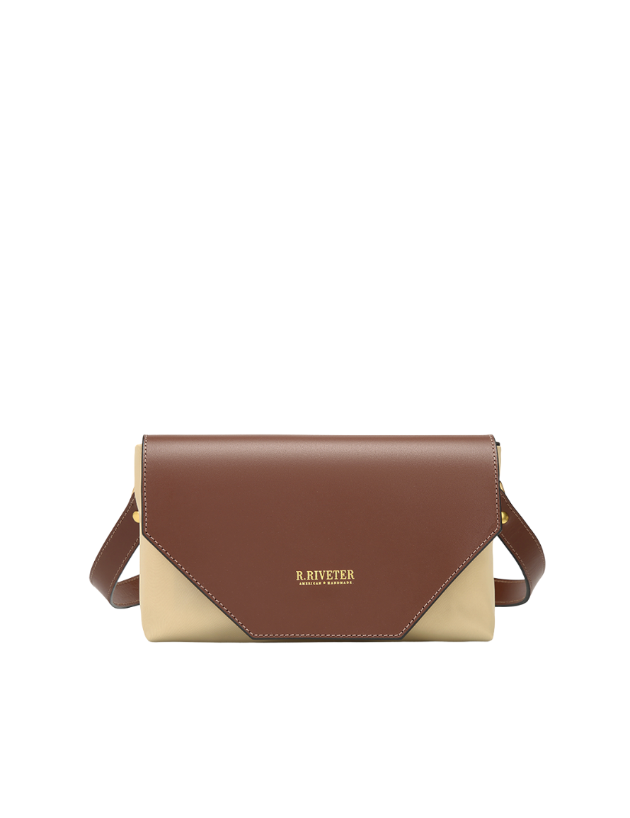 Patton | Khaki Nylon + Brown Leather