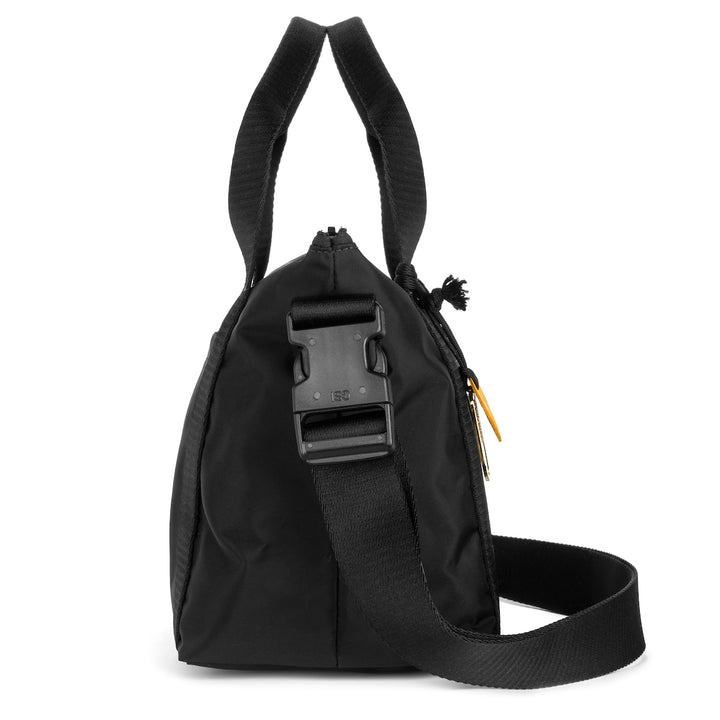 Mattie | Black Nylon Satchel