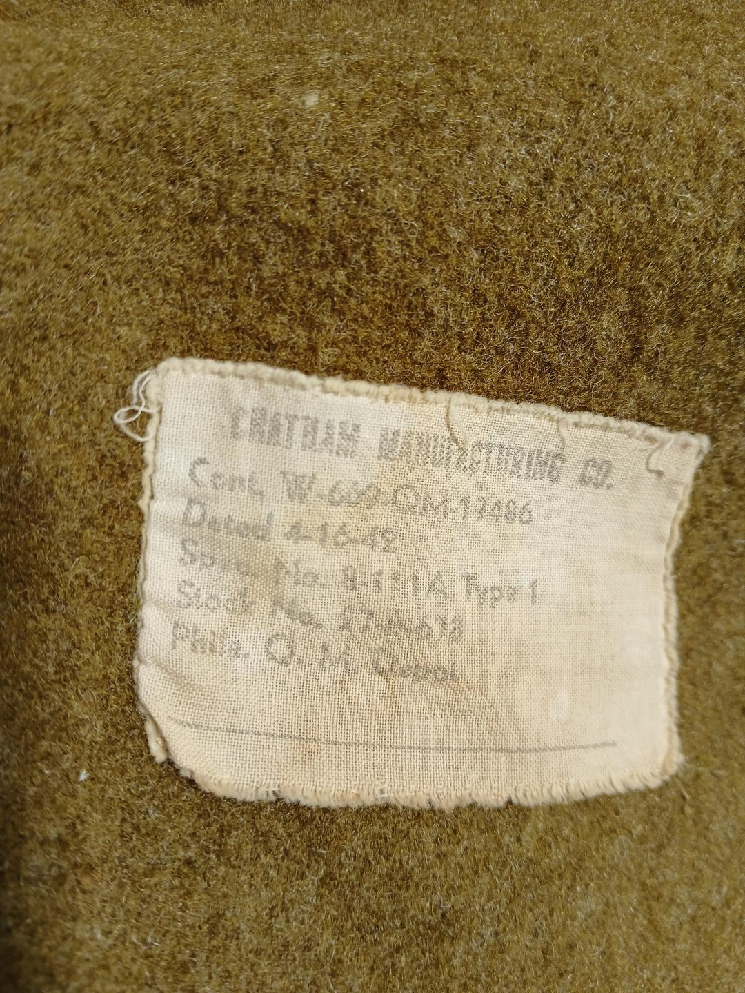 Dot | WW2 Wool Blanket