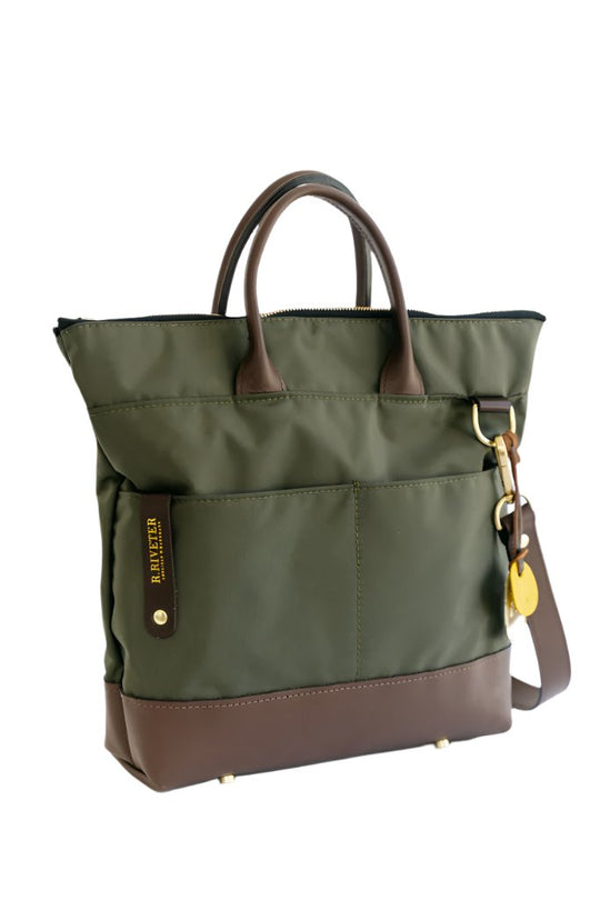 R Riveter Fatigue American Handmade, Handbags Made By Military Spouses, Canvas & Leather ...