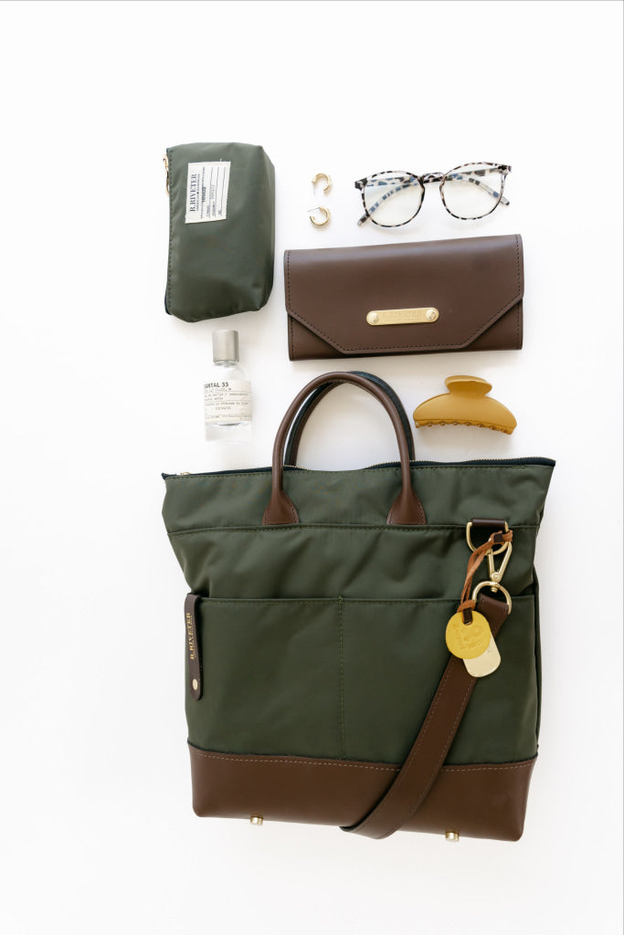 Otto Black Nylon Black Leather R. Riveter