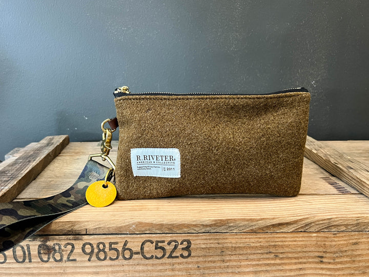 Lucy Wristlet | Limited Edition WWII U.S. Wool Blanket