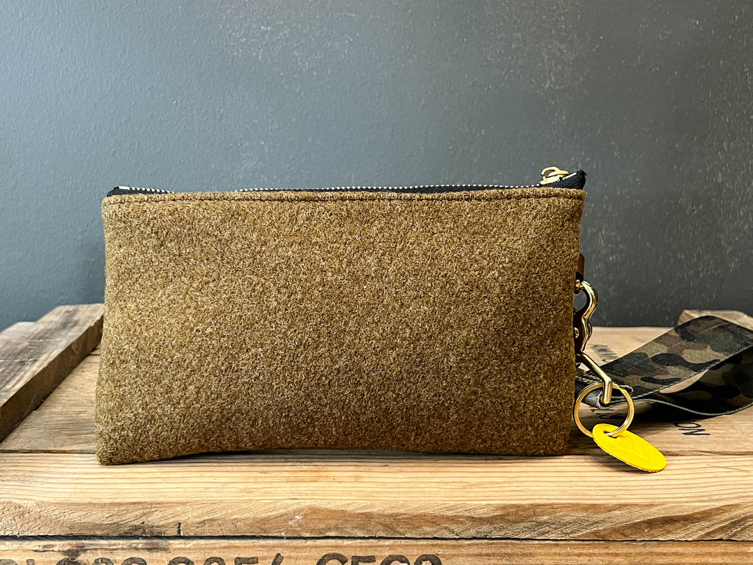 Lucy Wristlet | Limited Edition WWII U.S. Wool Blanket