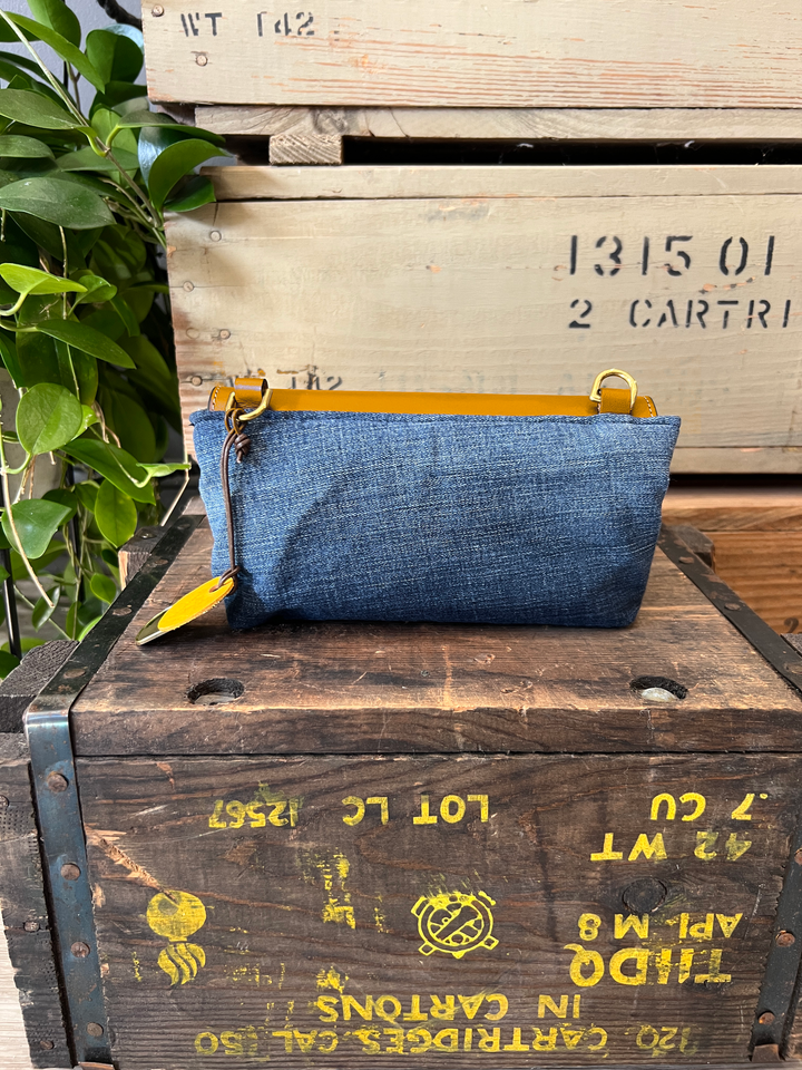 Patton | Special Denim + Tan Leather