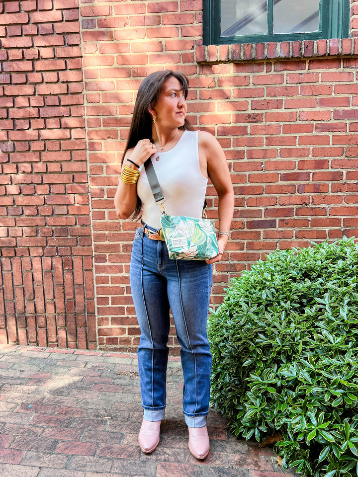 Rosie | Abstract Foliage Crossbody