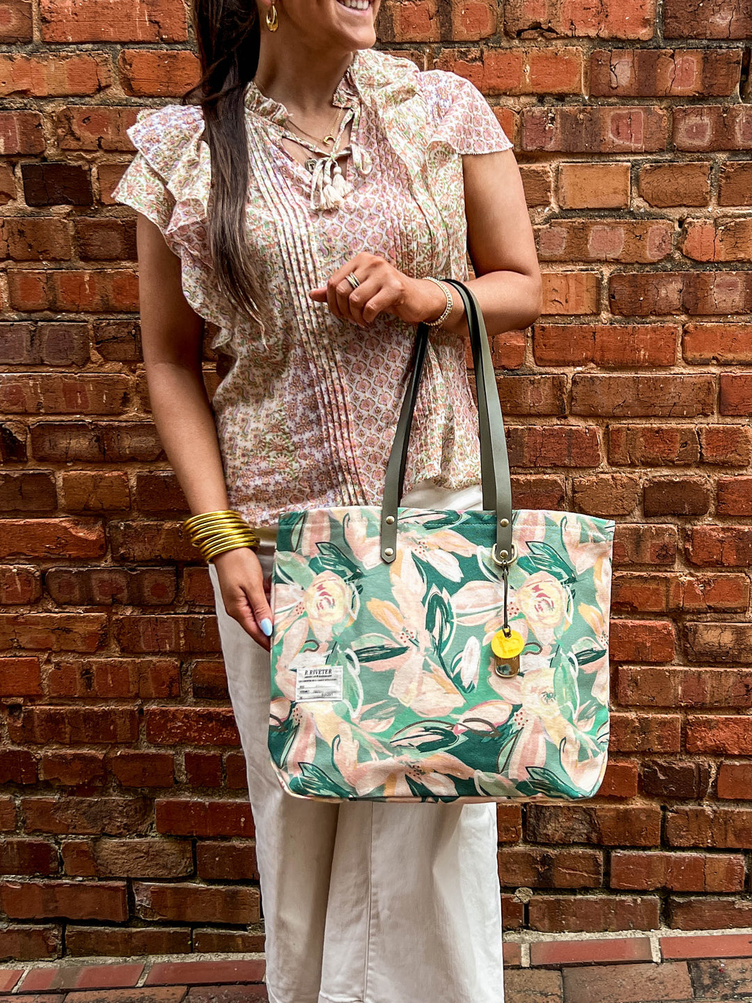 Wilson | Taffy Printed Canvas + Fatigue Leather