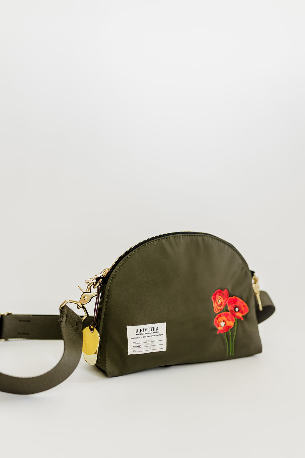 Lucy Mini Zipper Pouch | Poppy Special Edition Fatigue Nylon – R
