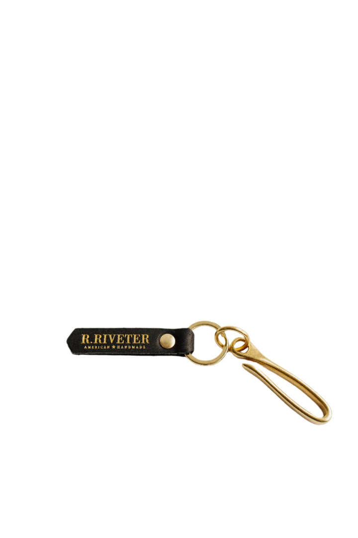 1903 Key Fob | Signature Space Black Leather
