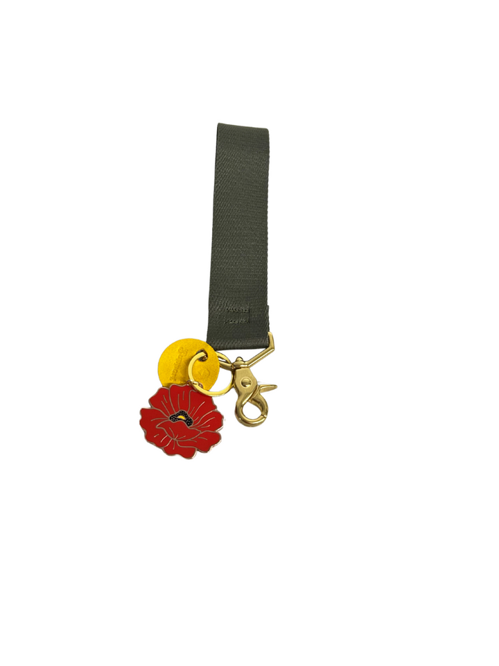 Wristlet Keychain | Poppy Fatigue