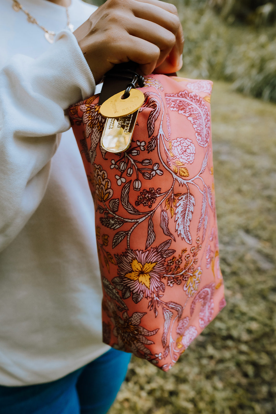 Dopp Kit | Rose Bandana Print Nylon – R. Riveter