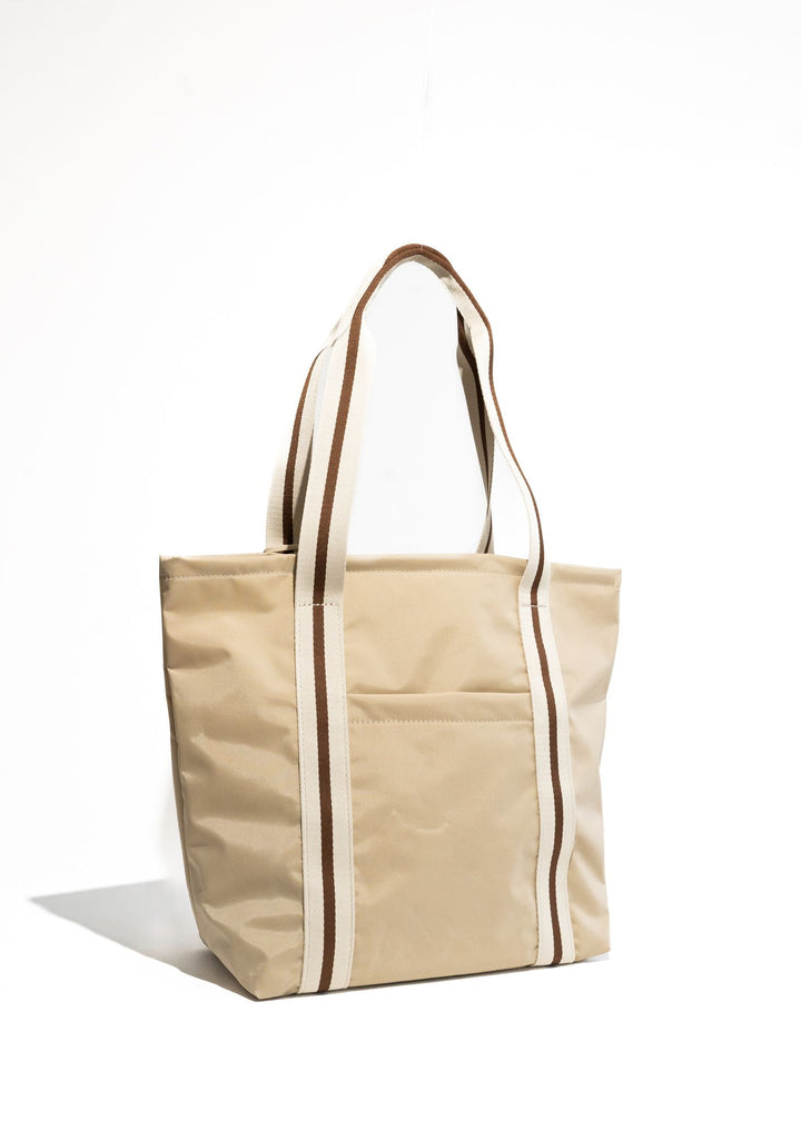 Margot | Khaki Nylon Tote