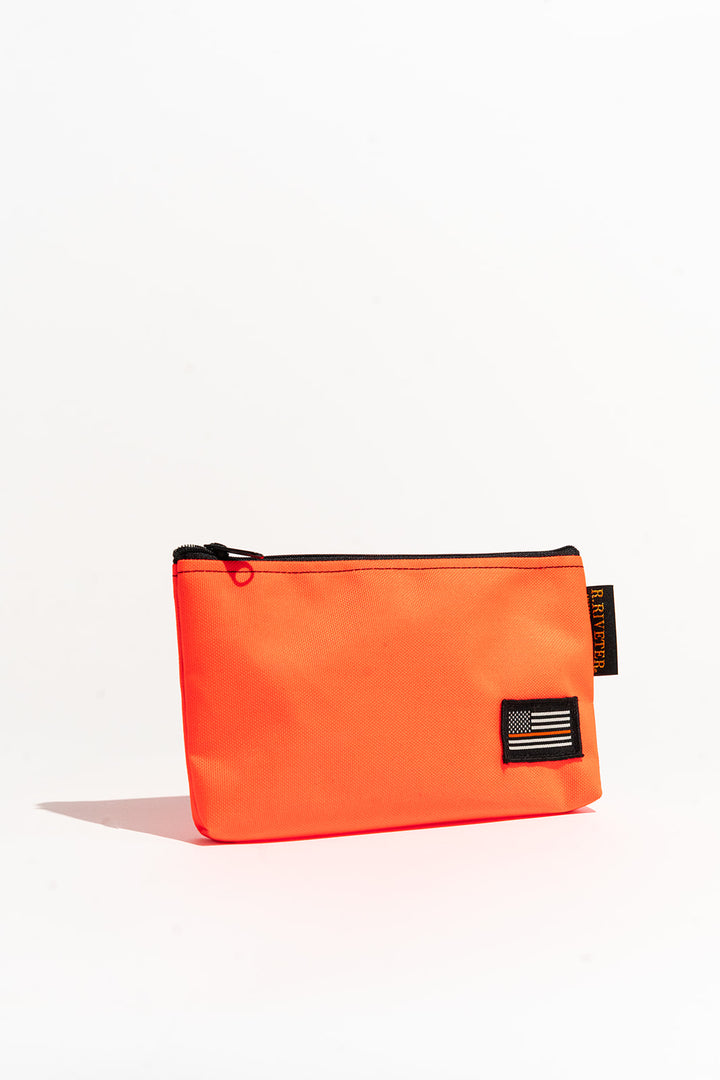 Lucy | Orange Textured Nylon - Search & Rescue Thin Orange Line