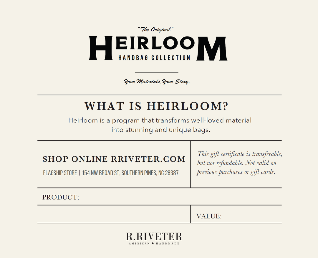 Heirloom Gift Card