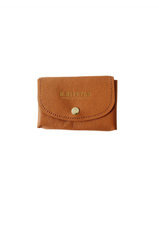 Ida Mini | Desert Tan Leather Card Holder Wallet
