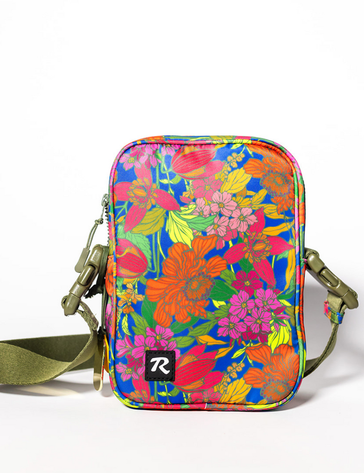 Martha  | Bold blooms + Webbed Strap