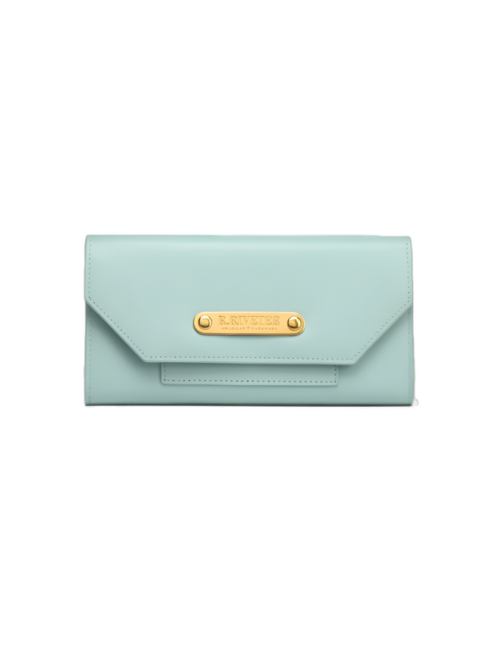 1943 Wallet | Sky Leather