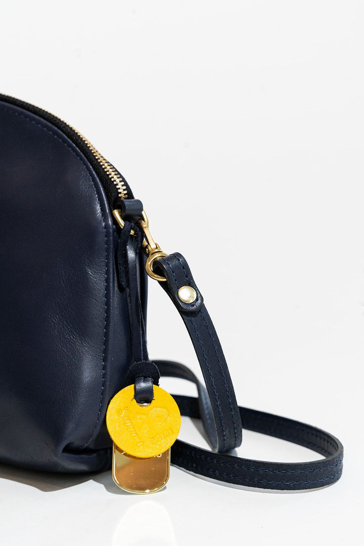 Hopper | Navy Leather