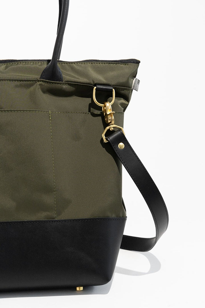 Williams | Fatigue Nylon + Black Leather