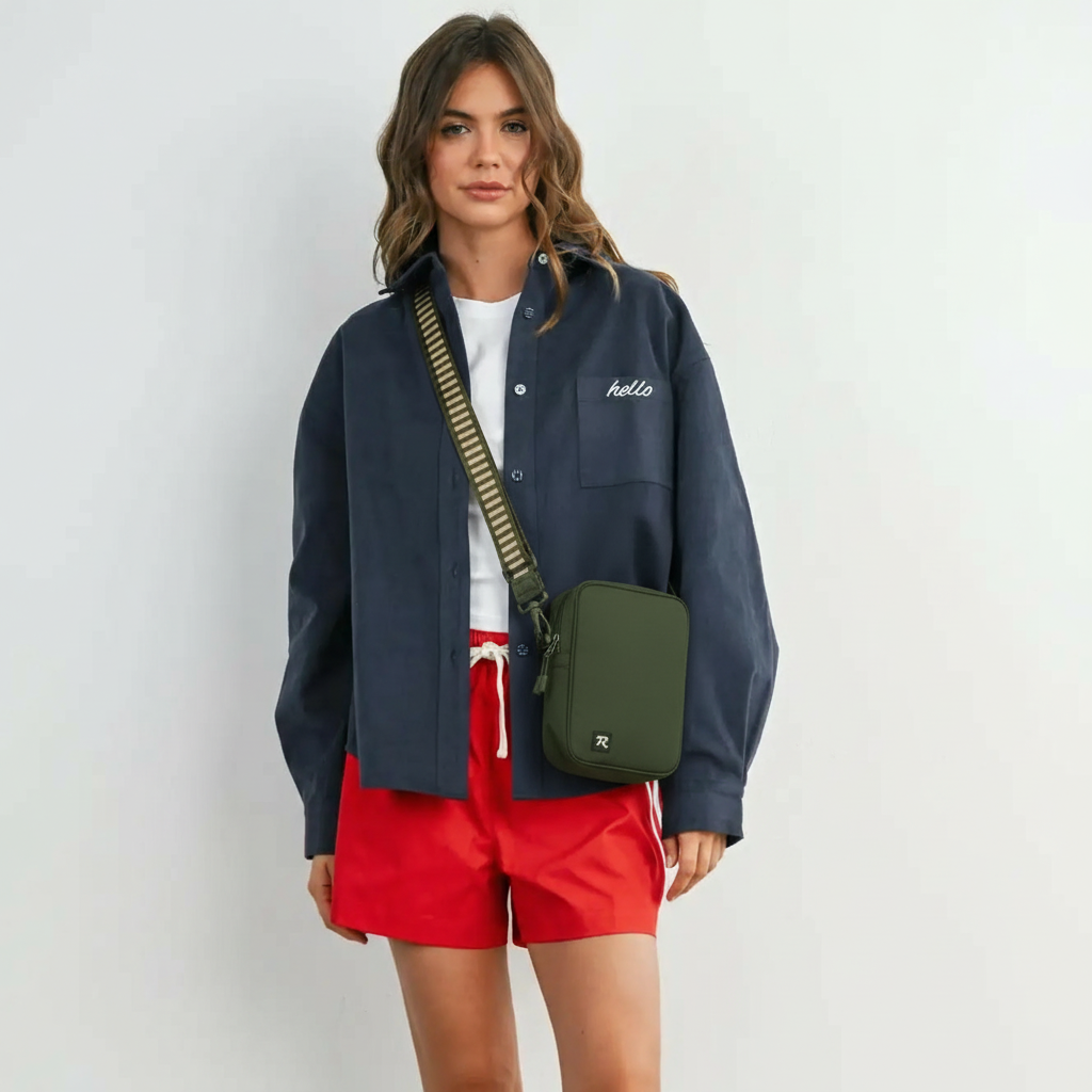 Martha  | Fatigue Nylon + Geo Webbed Strap