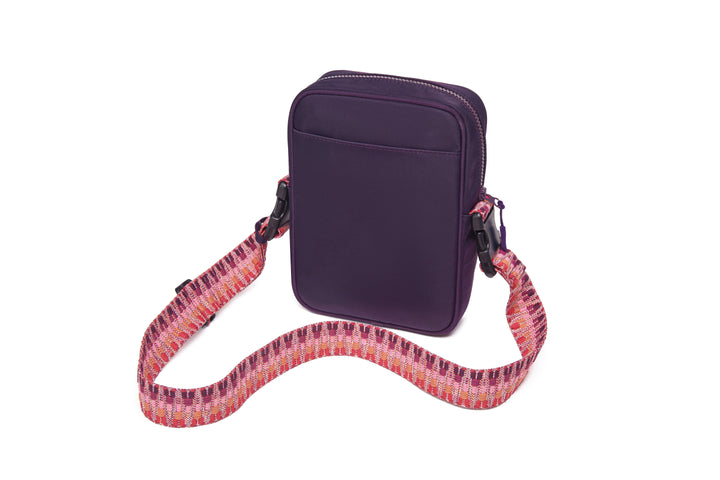 Martha  | Purple Nylon + Webbed Strap