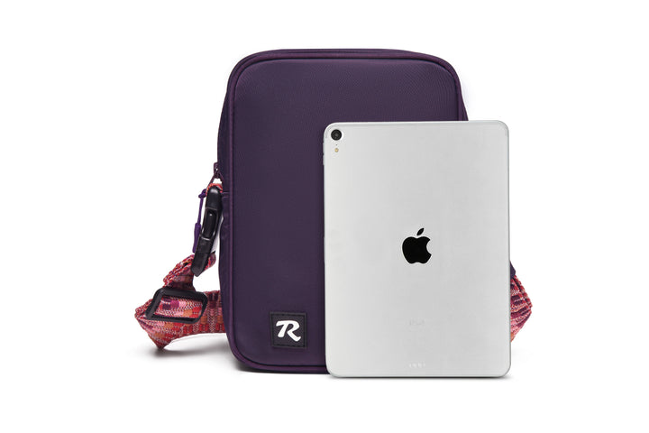 Martha  | Purple Nylon + Webbed Strap