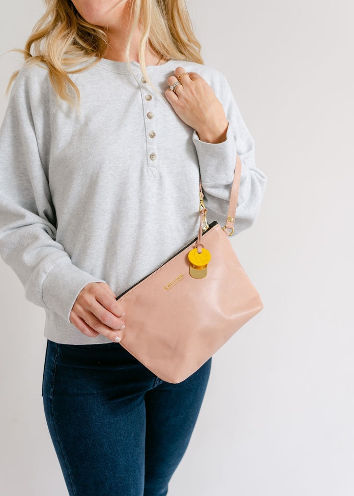 Naomi | Strawberry Beige Leather
