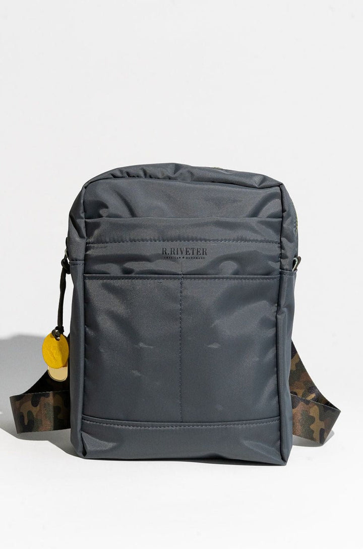 Josie | Smoke Nylon + Camo Webbing