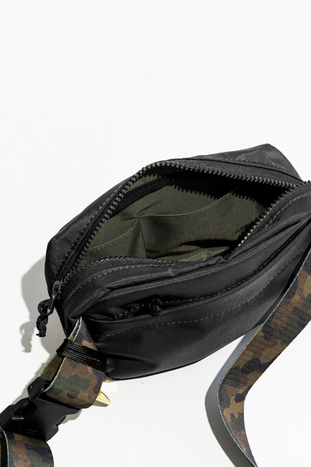 R.riveter Hero Augusta | Black Tactical Nylon + Camo Webbing