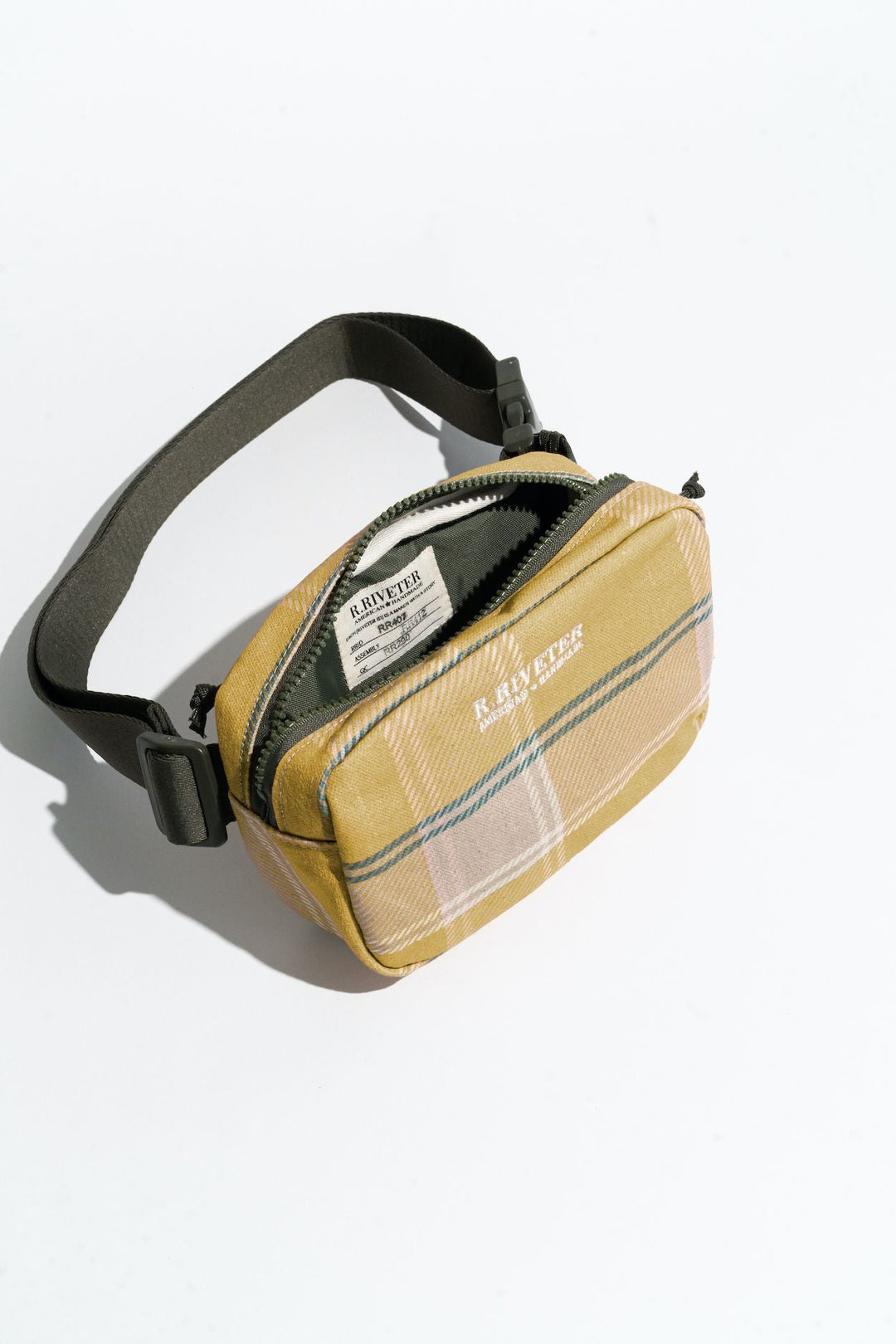 Augusta | Golden Plaid Printed Canvas