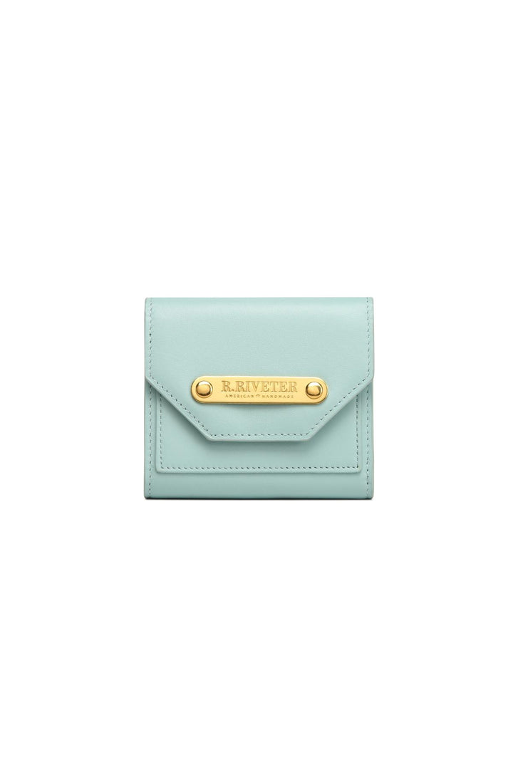 1972 Mini Wallet | Sky Leather