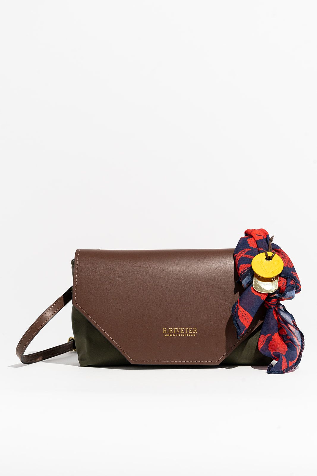 Patton | Fatigue Nylon + Riveter Brown W/ Rosie Empowerment Scarf