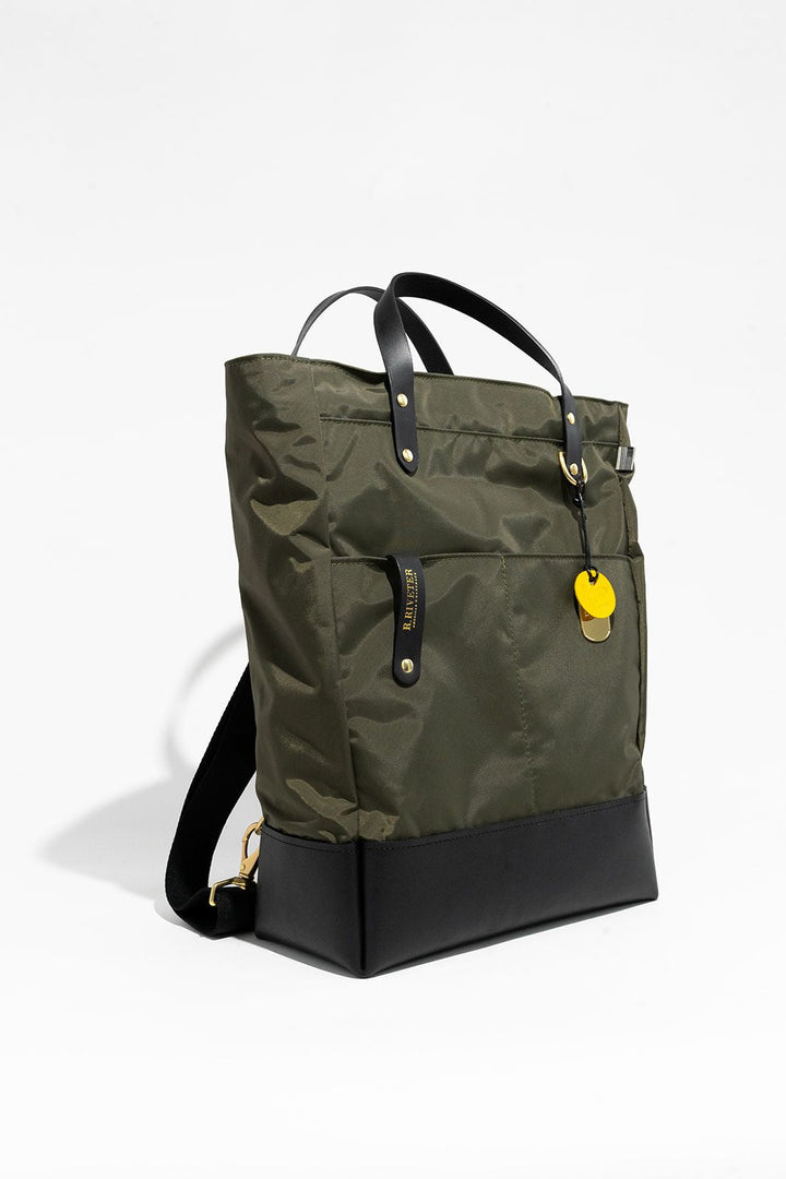 Baker | Fatigue Nylon + Black Leather