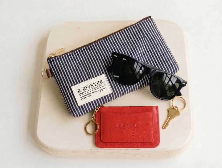 Lucy Regular | Hickory Stripe Denim