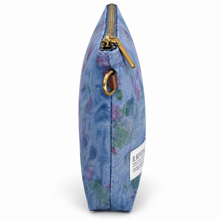 Lucy Large Zipper Pouch | Blue Ridge Canvas