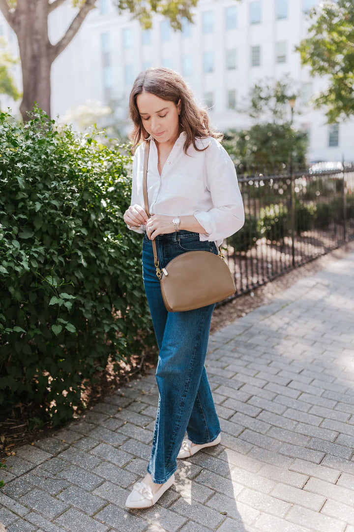 Hopper | Fatigue Leather Crossbody