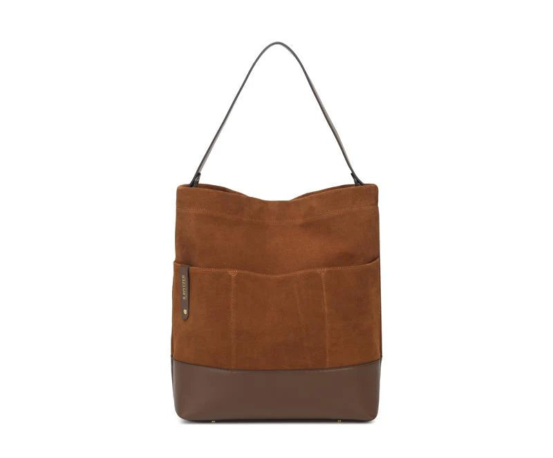 Doyle | Rust Suede + Saddle Brown