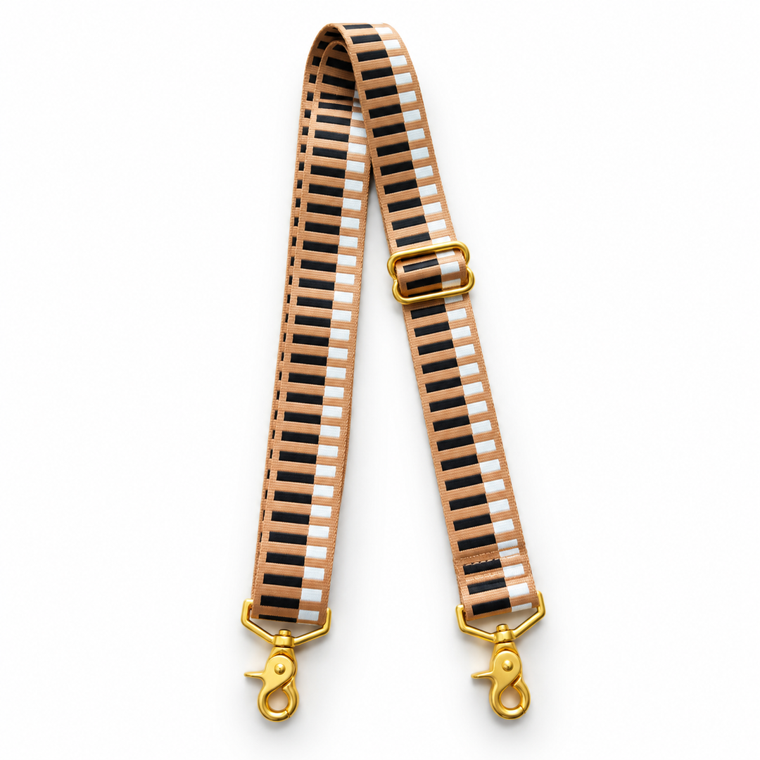 Guitar Strap | Geo Beige