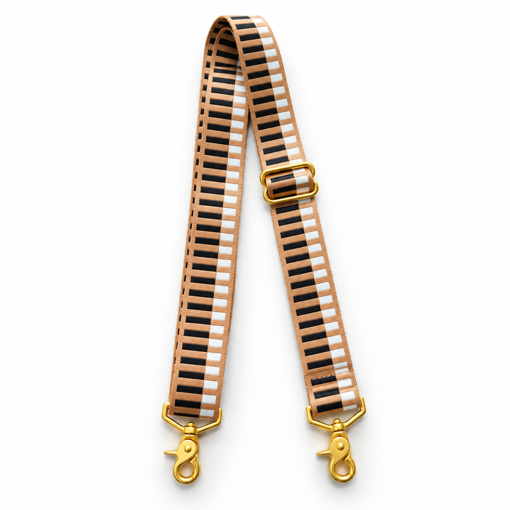 Guitar Strap | Geo Beige