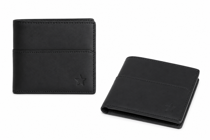 Dakota Bifold Wallet | Black Leather