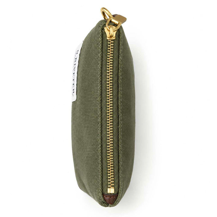 Lucy Mini Zipper Pouch | Fatigue Washed Canvas