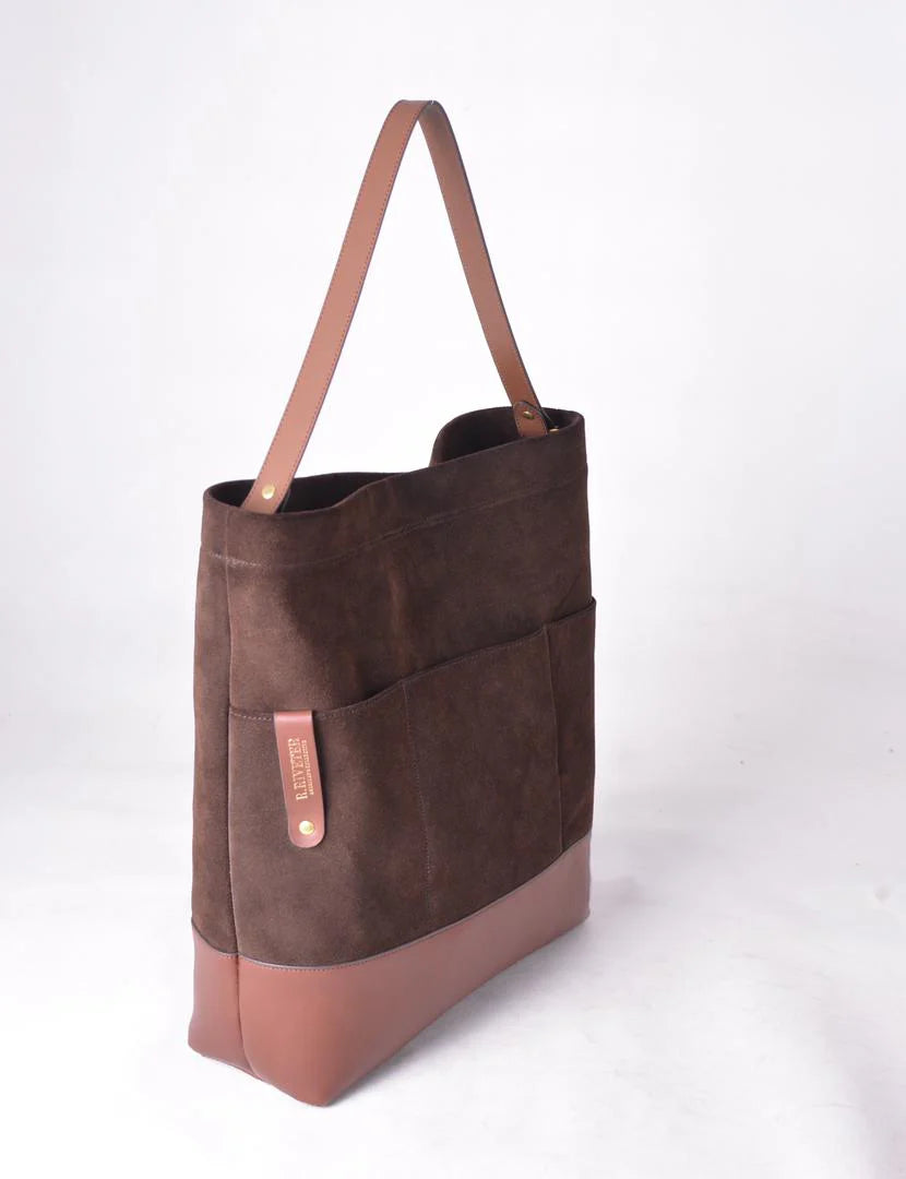 Doyle | Coffee Suede + Brown