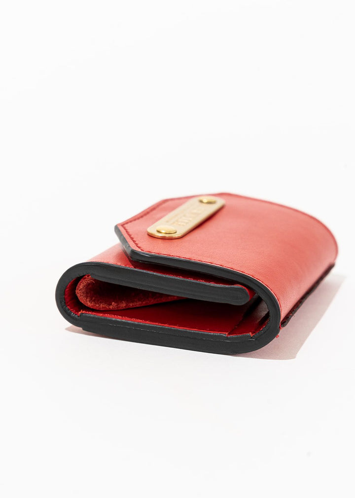 1973 Mini Wallet | Victory Red Leather