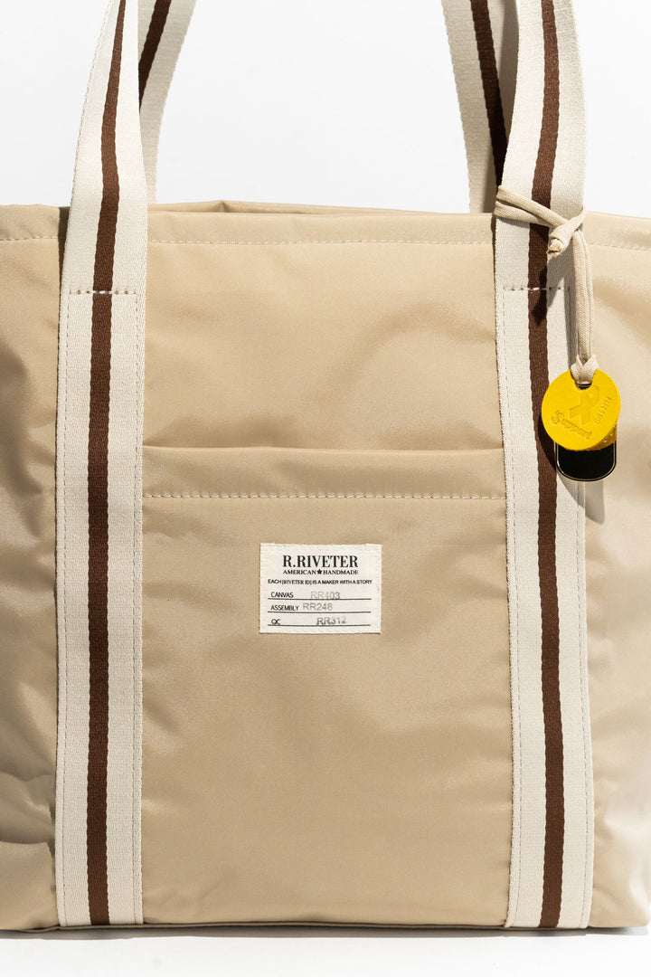 Margot | Khaki Nylon Tote