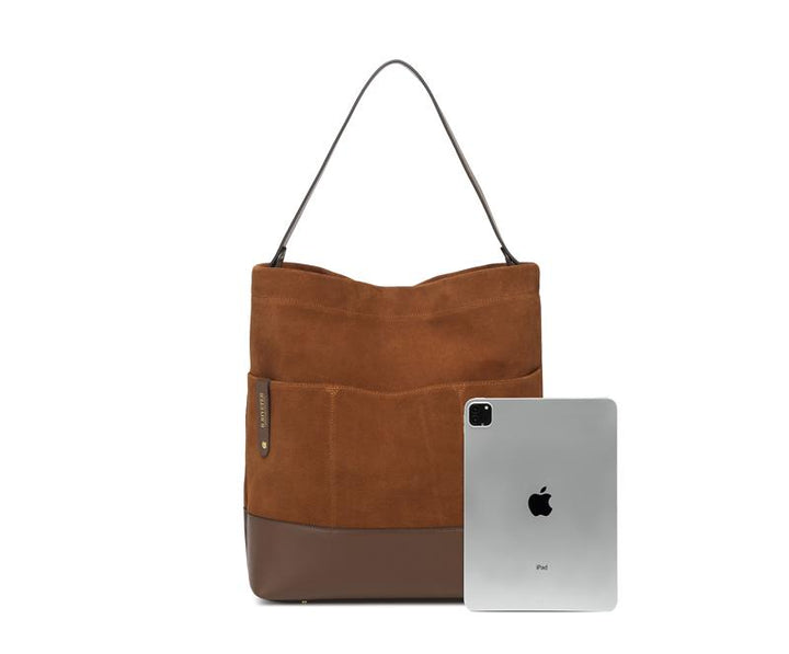 Doyle | Rust Suede + Saddle Brown