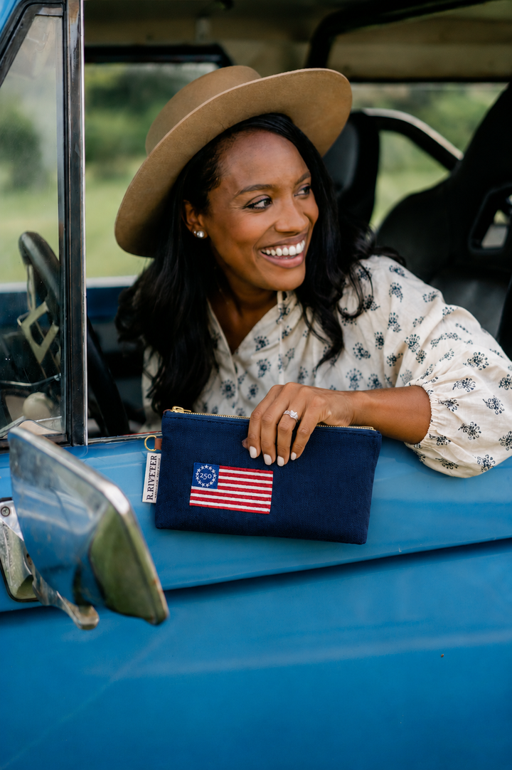 Lucy | Freedom 250 | Navy Canvas