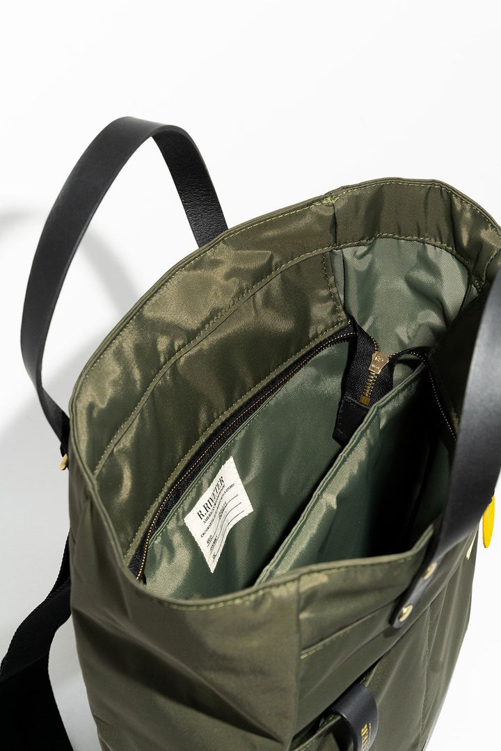 Baker | Fatigue Nylon + Black Leather